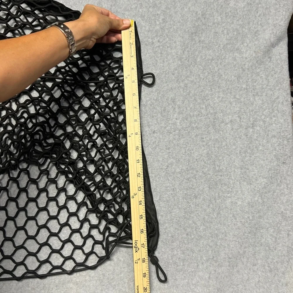 Toyota Genuine Cargo Net Black Trunk Organizer Envelope Style Mesh 32x18